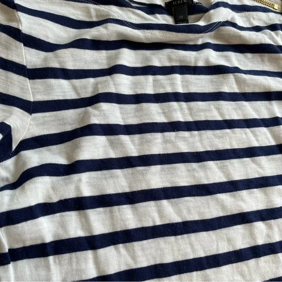J crew long sleeve striped tee size XS - Picture 4 of 4